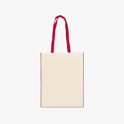 Picture of KASA 5OZ COTTON SHOPPER with Red Handles & Trim