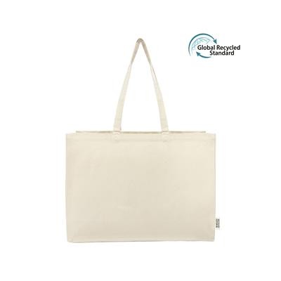 Picture of KURU 100% RECYCLED CANVAS ECO SHOPPER 8OZ TOTE BAG.