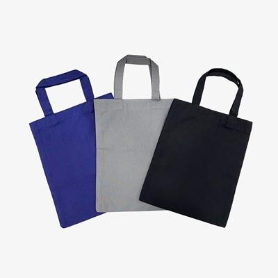 Picture of MINI COTTON FC 5OZ SHOPPER TOTE BAG with Short Handles