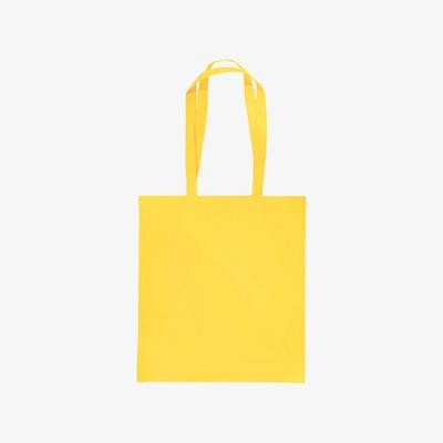 Picture of MONDO YELLOW 5OZ COTTON TOTE BAG with Long Handles