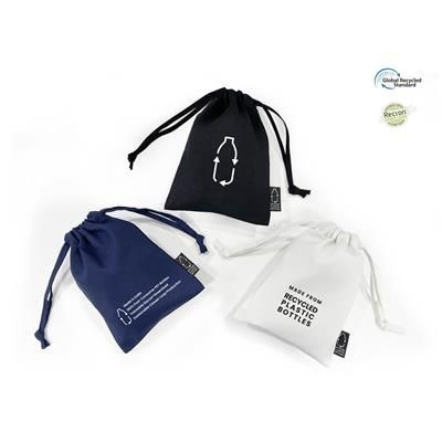 Picture of 5OZ RECRON GREENGOLD RPET MEDIUM DRAWSTRING POUCH