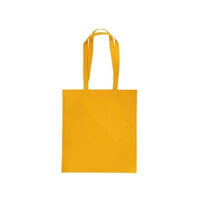 Picture of MONDO ORANGE 100% COTTON ECO SHOPPER 5OZ TOTE BAG with Long Handles