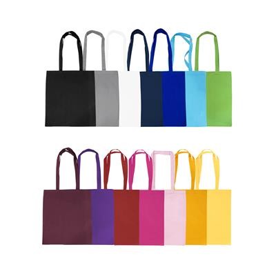 Picture of MONDO 100% COTTON ECO SHOPPER 5OZ TOTE BAG with Long Handles