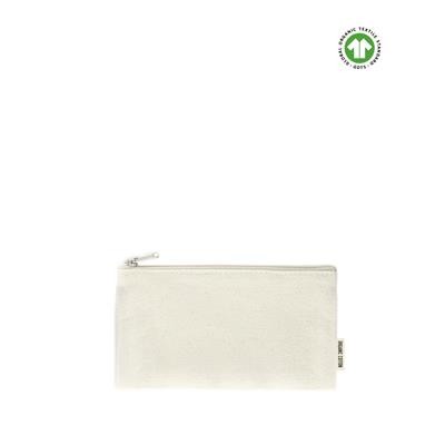 Picture of MWARI 10OZ ORGANIC ZIPPERED POUCH with Nylon Zipper & Cotton Label.