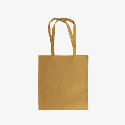 Picture of NYOKA SAND 8OZ DYED CANVAS SHOPPER TOTE BAG with Long Handles