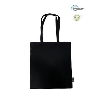 Picture of NINGA AWARD-WINNING BLACK ECO SHOPPER 5OZ TOTE BAG.