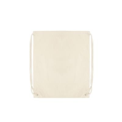 Picture of PUNDA 5OZ NATURAL 100% COTTON DRAWSTRING BAG with Reinforced Corners