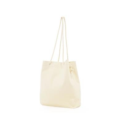 Picture of SIAFU 100% CANVAS ECO SHOPPER 10OZ TOTE BAG with Adjustable Rope Handles