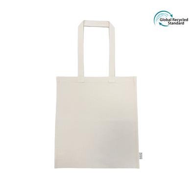 Picture of TAYA RECYCLED 8OZ COTTON RPET SHOPPER TOTE BAG