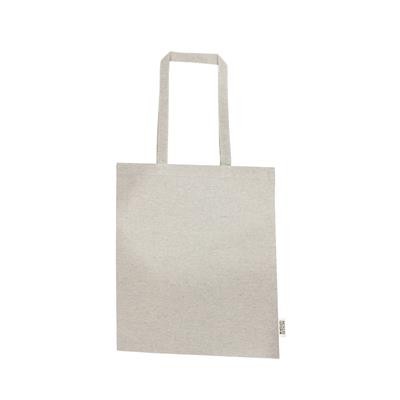 Picture of TUTU GREY 80% RECYCLED COTTON + 20% RPET 5OZ BAG with Long Self Handles.