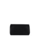 Picture of TEWA 12 OZ COSMETICS CANVAS BLACK POUCH with Nylon Zipper & Silver Chrome Puller