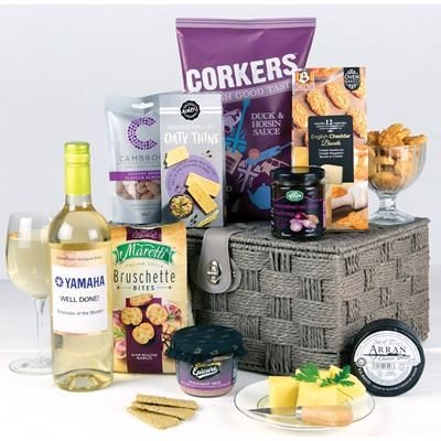 Picture of BRANDED HAMPER - LUXURY CHEESE GIFT BASKET