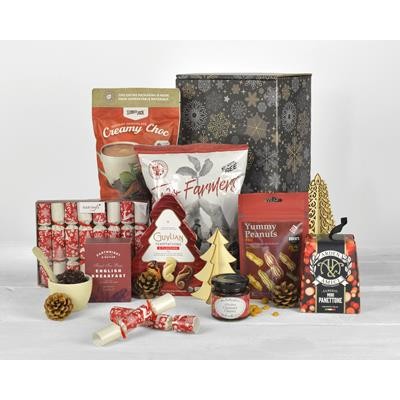 Picture of SUSTAINABLE CHRISTMAS GIFT BOX FOC FULL COLOUR GIFT CARD.