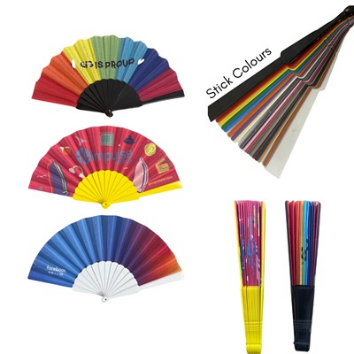 Picture of SPANISH STYLE FABRIC FAN.