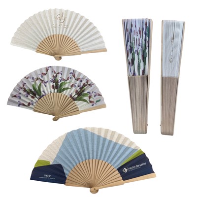 Picture of SPANISH STYLE FABRIC FAN.