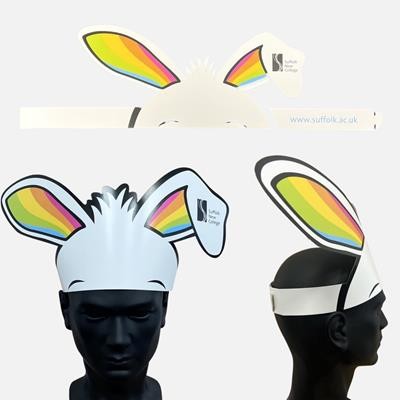 Picture of PAPER BUNNY RABBIT EARS HEADWEAR.