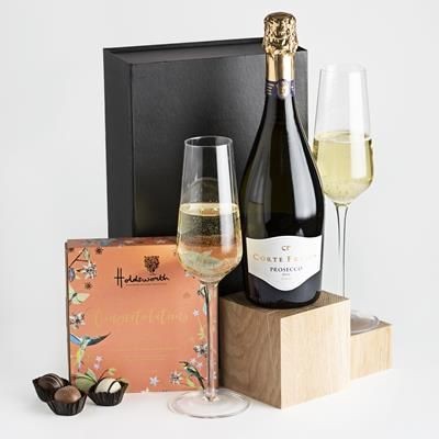 Picture of CONGRATULATIONS PROSECCO AND CHOCOLATE GIFT.