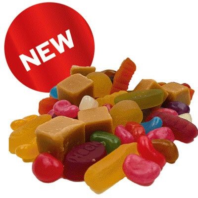 Picture of SWEETS SELECTION in a Personalised Tin 300G.