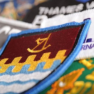 Picture of EMBROIDERED BADGE.