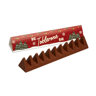 Picture of WINTER COLLECTION - BIG ECO TOBLERONE WRAP - BIG TOBLERONE BAR.