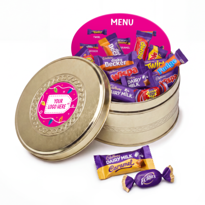Picture of WINTER COLLECTION - GOLD TREAT TIN - HEROES