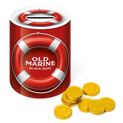 Picture of MONEY TIN with Chocolate Coin