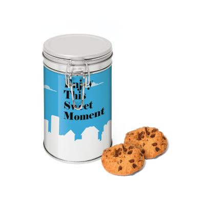 Picture of FLIP TOP TIN with MARYLAND COOKIE OR BISCUIT in Silver
