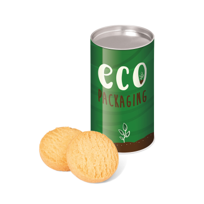 Picture of ECO RANGE - SMALL SNACK TUBE - MINI SHORTBREAD BISCUIT