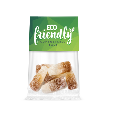 Picture of ECO RANGE - ECO INFO CARD - FIZZY COLA BOTTLES - 20G.