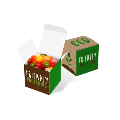 Picture of ECO RANGE – ECO MINI CUBE BOX - JELLY BEANS FACTORY®