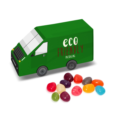 Picture of ECO VAN BOX OF JELLY BEANS FACTORY®.