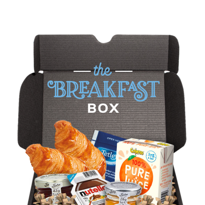 Picture of MIDI BLACK GIFT BOX - BREAKFAST EDITON