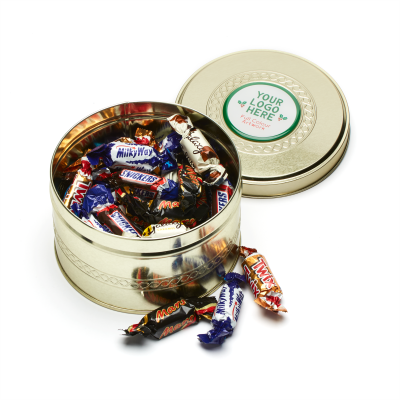 Picture of WINTER COLLECTION - GOLD TREAT TIN - CELEBRATIONS