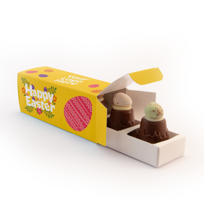 Picture of EASTER – ECO SLIDING BOX - MALLOW MOUNTAIN with Speckled Egg