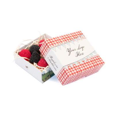 Picture of SUMMER COLLECTION - ECO TREAT BOX - BLACKBERRIES & RASPBERRIES.