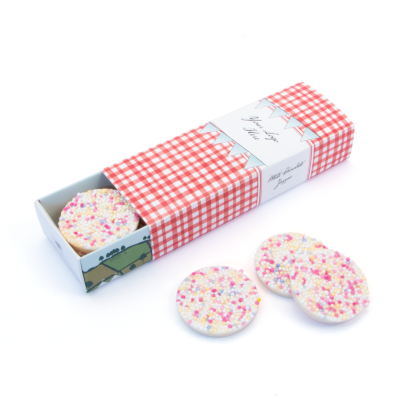 Picture of SUMMER COLLECTION - ECO MATCHBOX - WHITE CHOC JAZZIES.