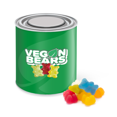 Picture of LARGE PAINT TIN - VEGAN BEARS.