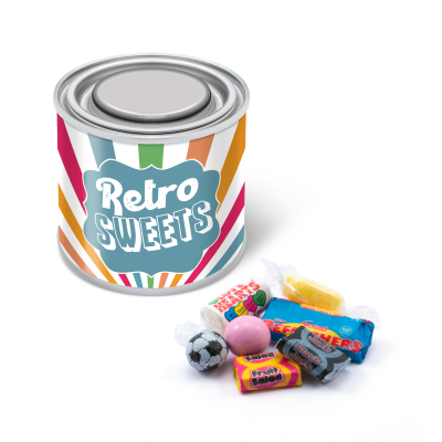 Picture of SMALL PAINT TIN - RETRO SWEETS