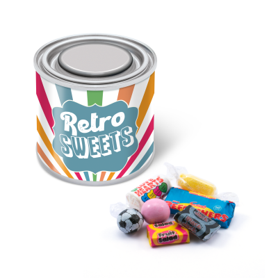 Picture of SMALL PAINT TIN - RETRO SWEETS.