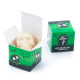 Picture of HALLOWEEN - ECO MINI CUBE BOX - WHITE CHOCOLATE SKULLS - X1