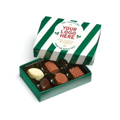 Picture of WINTER COLLECTION - MIDI TRUFFLE BOX - X6 CHOCOLATE TRUFFLES