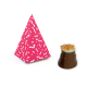 Picture of ECO RANGE - ECO PYRAMID BOX - MALLOW MOUNTAIN with Hazelnut Sprinkles*