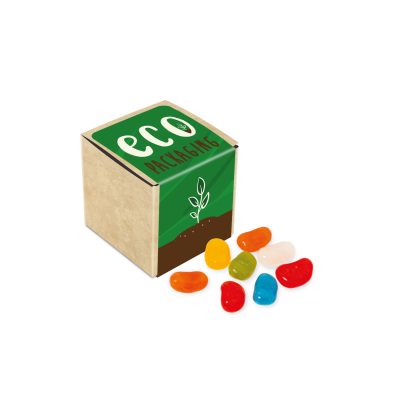 Picture of ECO RANGE - ECO KRAFT CUBE - JOLLY BEANS.