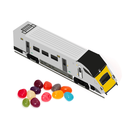 Picture of ECO RANGE - ECO TRAIN BOX - JELLY BEANS FACTORY®