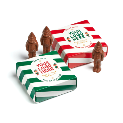 Picture of WINTER COLLECTION - ECO TREAT BOX - TRIO OF ELVES.