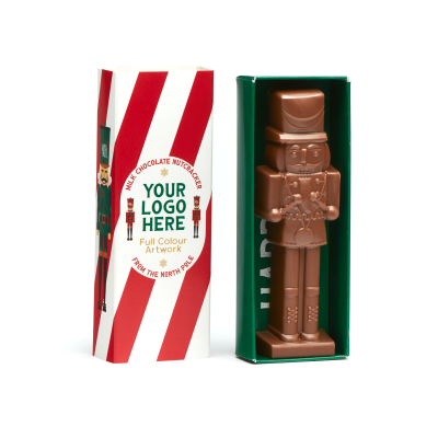 Picture of WINTER COLLECTION - ECO MATCHBOX - NUT CRACKERS - 41% COCOA.