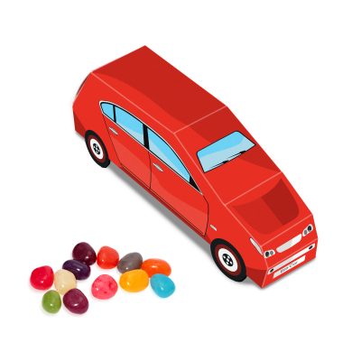 Picture of ECO RANGE - CAR BOX - JELLY BEANS FACTORY®