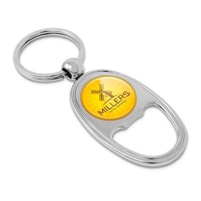 Picture of METAL RADIATOR BLEED KEYRING in Silver Chrome