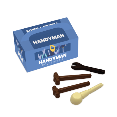 Picture of ECO RANGE - TOOL BOX - CHOCOLATE TOOLS.