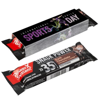Picture of POWER X SYSTEM- PROTEIN BAR - DARK CHOCOLATE.